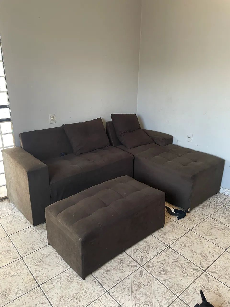Sofá 3 peças 650,00