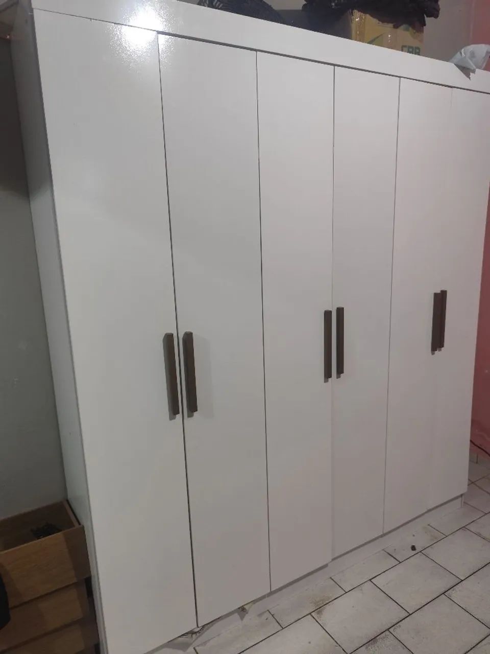 GUARDA ROUPAS BRANCO CASAL - Foto 5