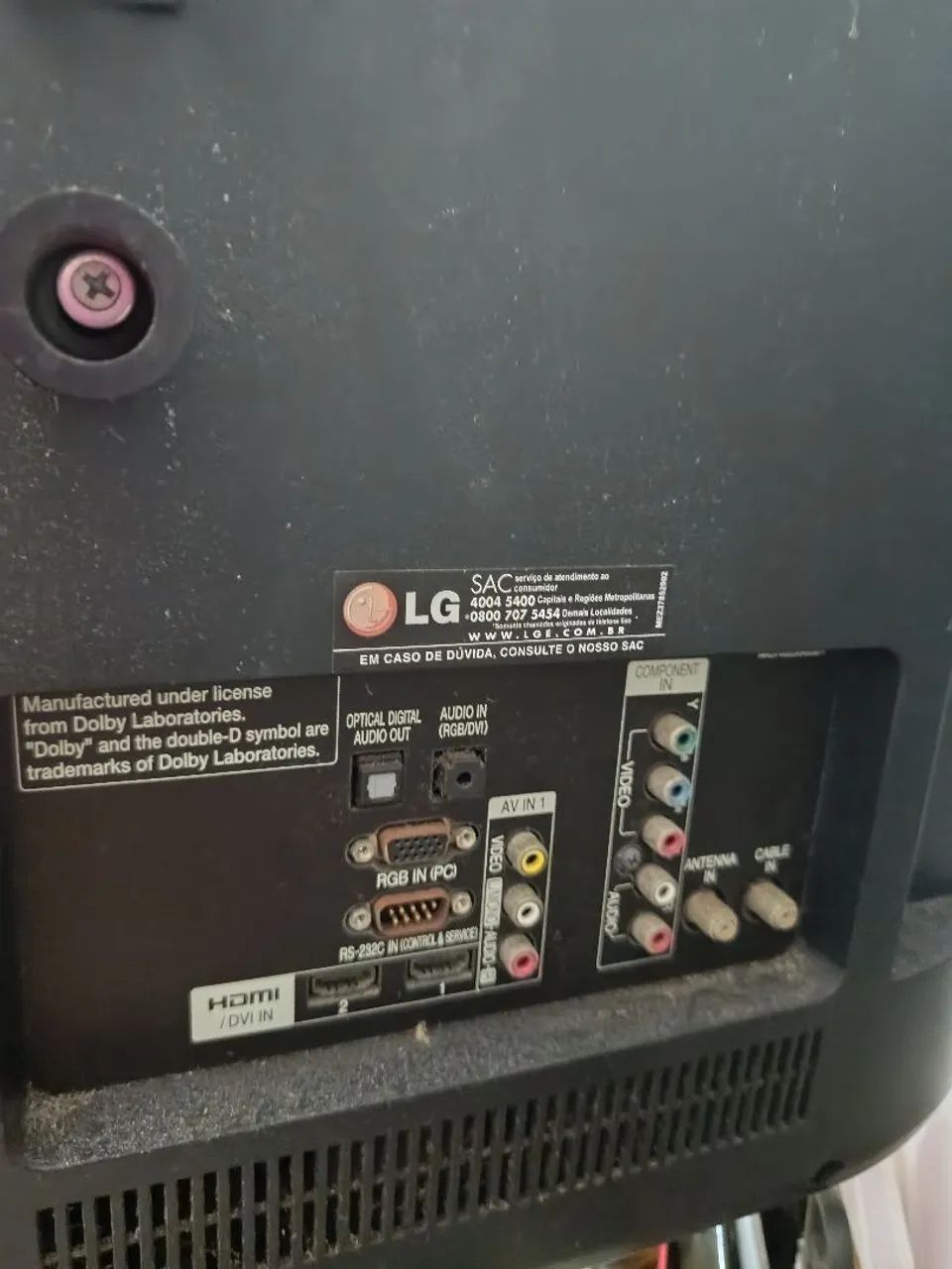 Tv LG FUNCIONANDO, SEM CABOS E CONTROLE - Foto 5