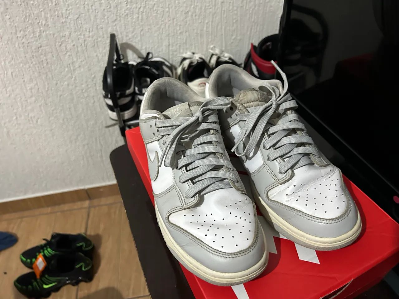 Nike Dunk White/Grey - Foto 2