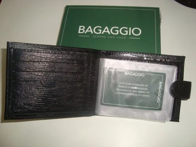 Carteira Bagaggio de couro