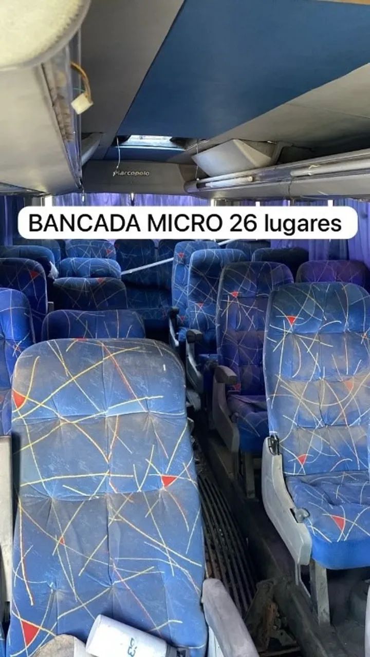 Poltrona bancada para micro