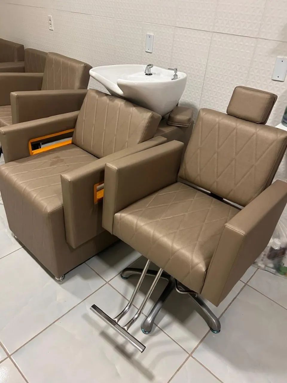 Kit Duo Elegance | Cadeira Classic + Lavatório Prestige - Foto 3