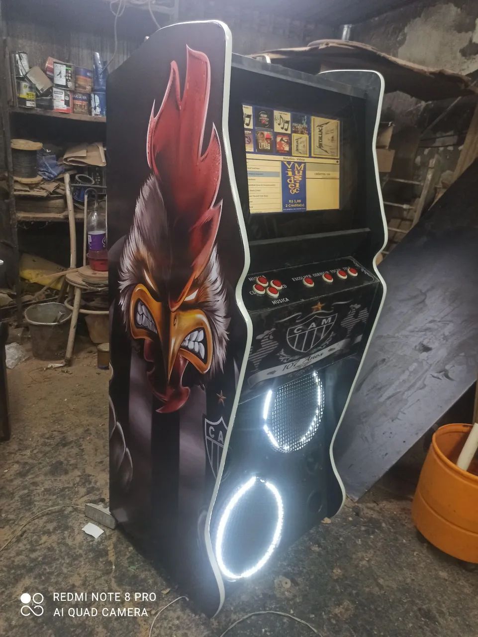 Máquina de música personalizada 
