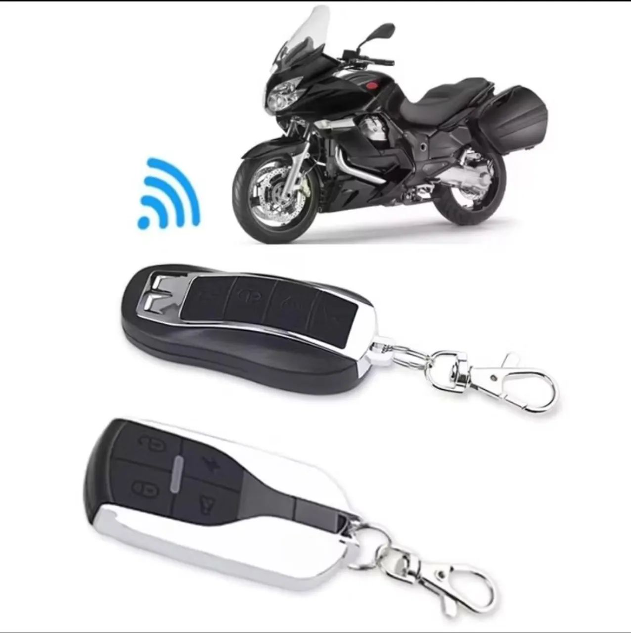 Sistema de Alarme antifurto para motocicleta, parada de partida do motor com controle  - Foto 4