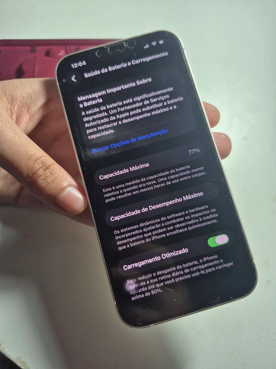 Iphone 13 Rosa- FAÇO ENVIO VIA OLX! - Foto 3