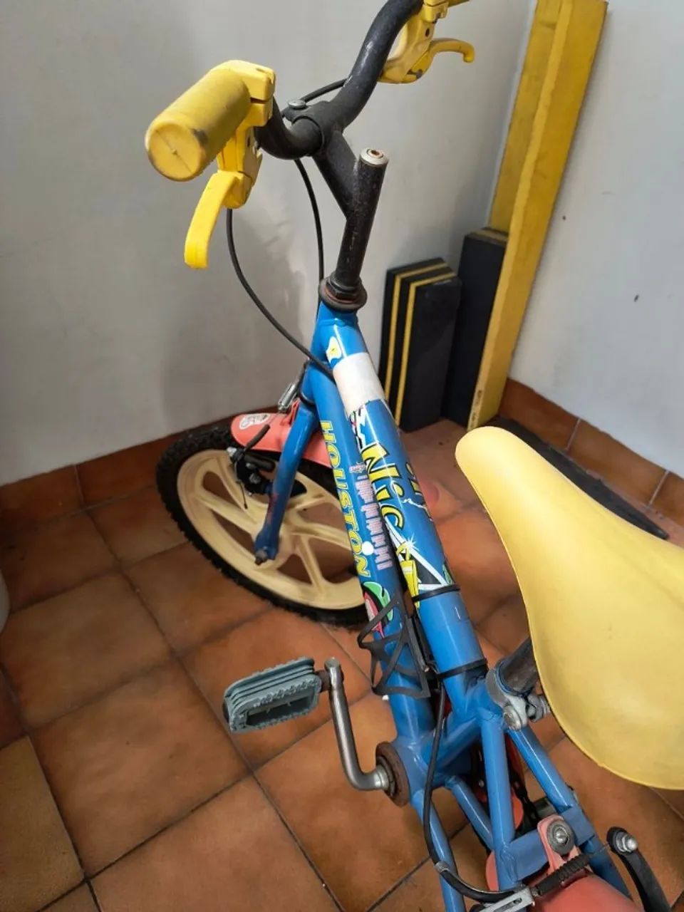 bicicleta infantil houston magic azul - Foto 2