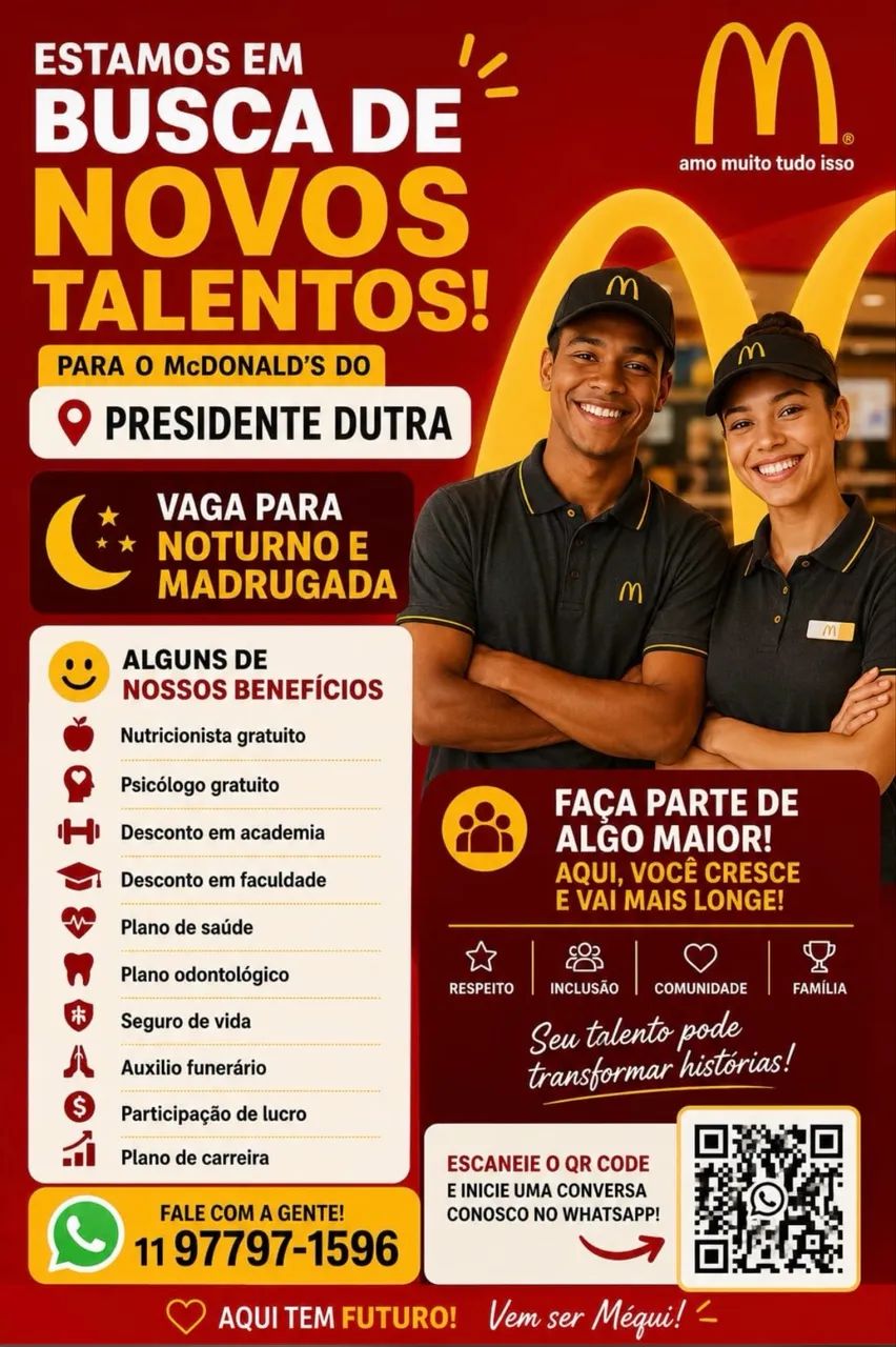 Vagas de emprego