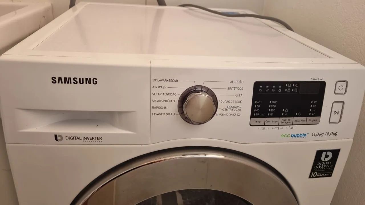 Máquina Lava e seca Samsung Bubble 11kg - Foto 3