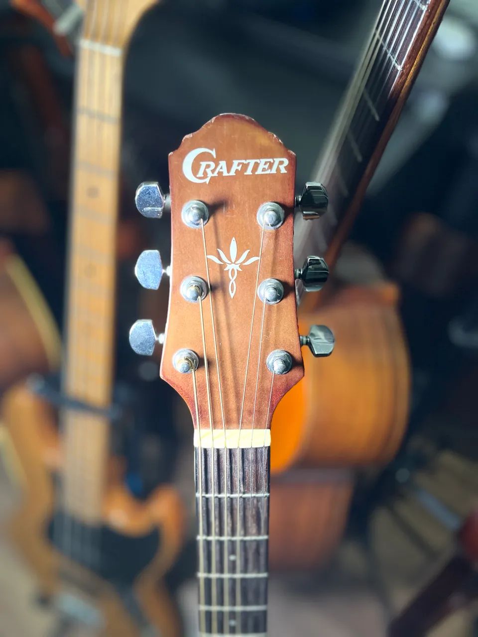 Violão Folk Crafter HTC-24EQ TS Eletroacústico Aço - Foto 4