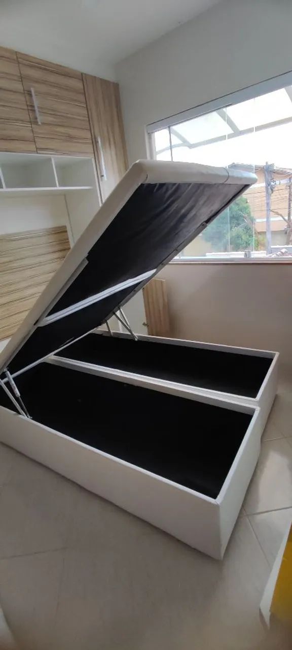 Box tamanho casal bipartido ORTOBOM 