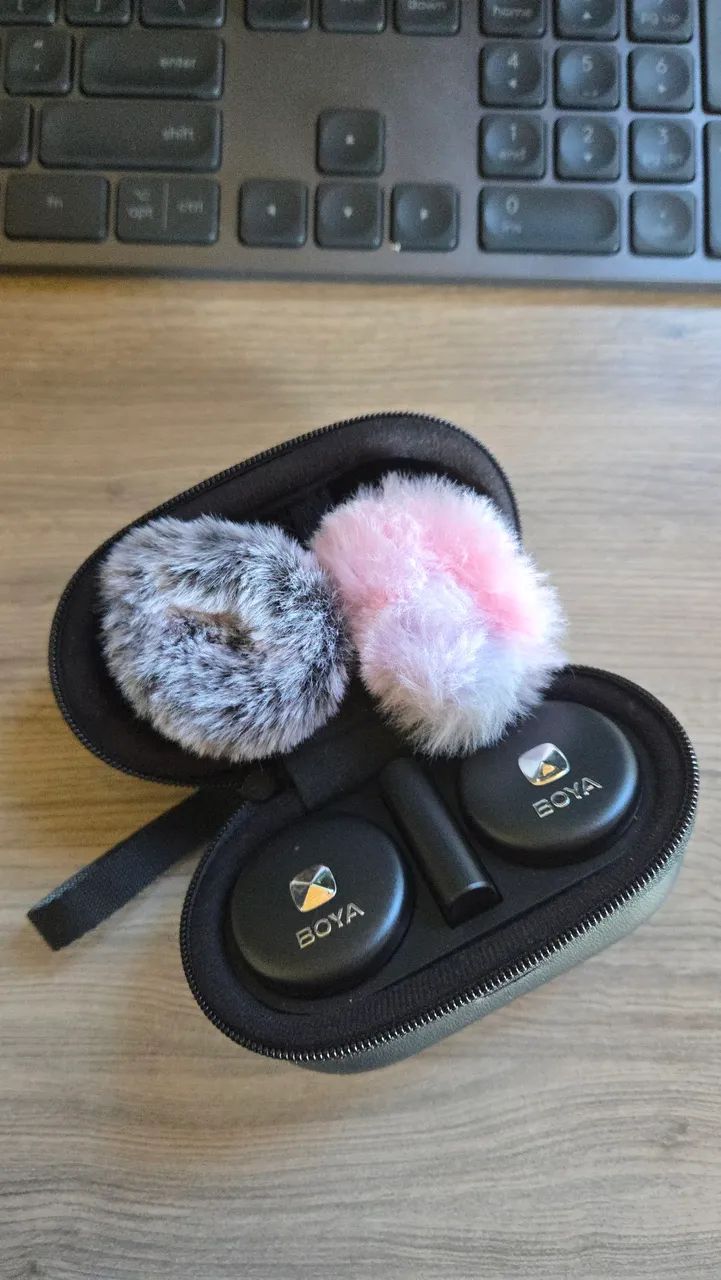 Microfone Lapela Boya Omic-u - Foto 2