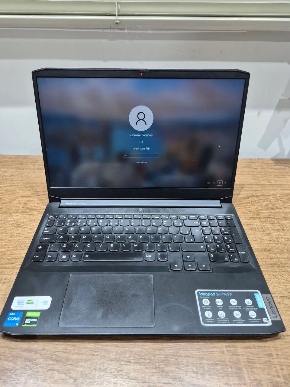 Notebook ideapad Gaming 3i, 512 GB, 8GB, usado - Foto 2