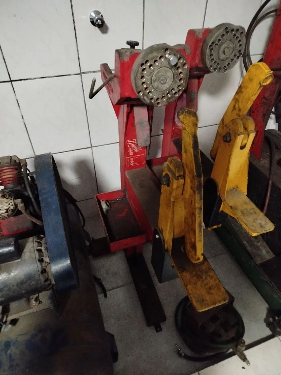 Par de máquina de desempenar roda de carro - Foto 3