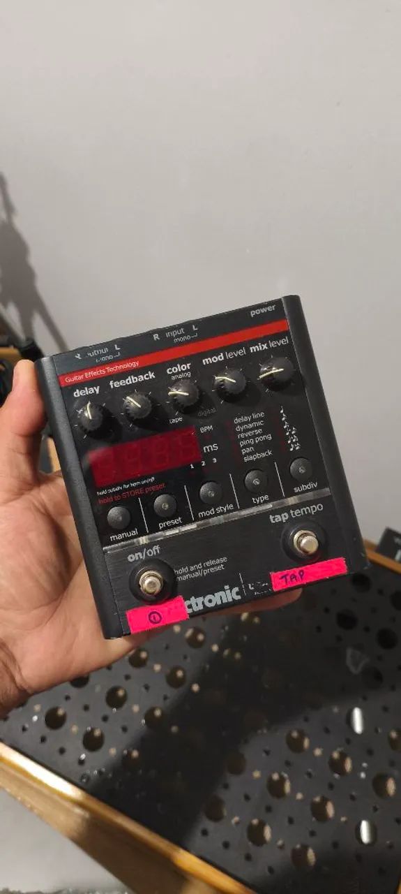 Pedal Nova Delay TC Eletronic  - Foto 3