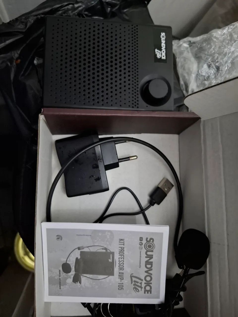 Amplificador portátil para professor com microfone e Bluetooth  - Foto 3