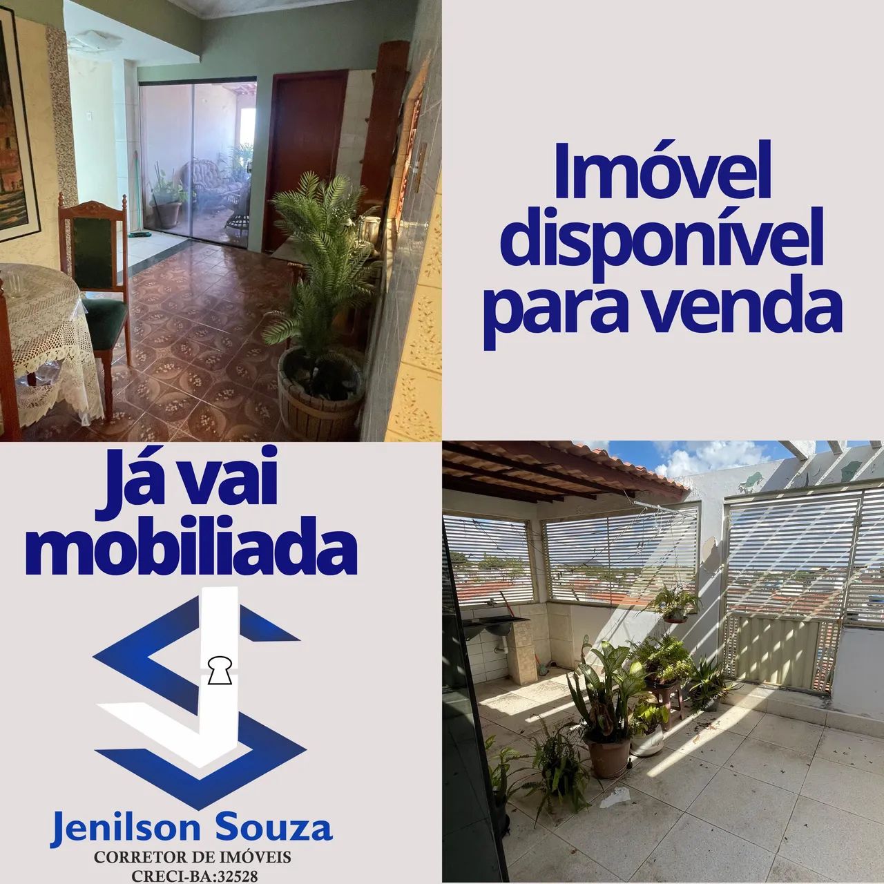 Casa com dois andares obiliada completa - Foto 2