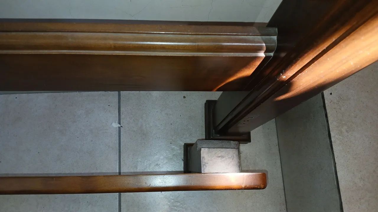 Cama casal madeira macica - Foto 2