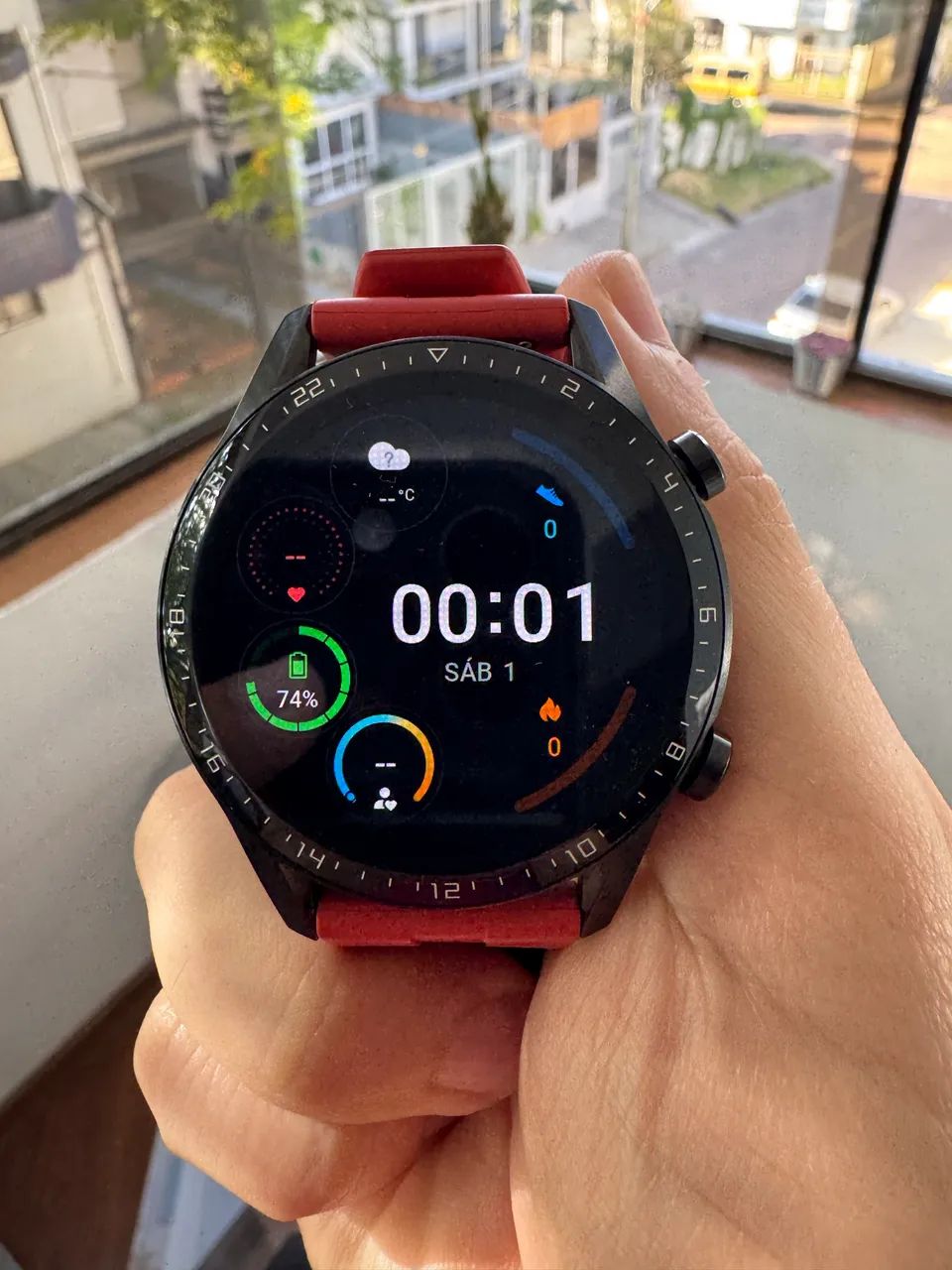 Smartwatch Huawei GT 2 46mm - Laranja - Foto 3