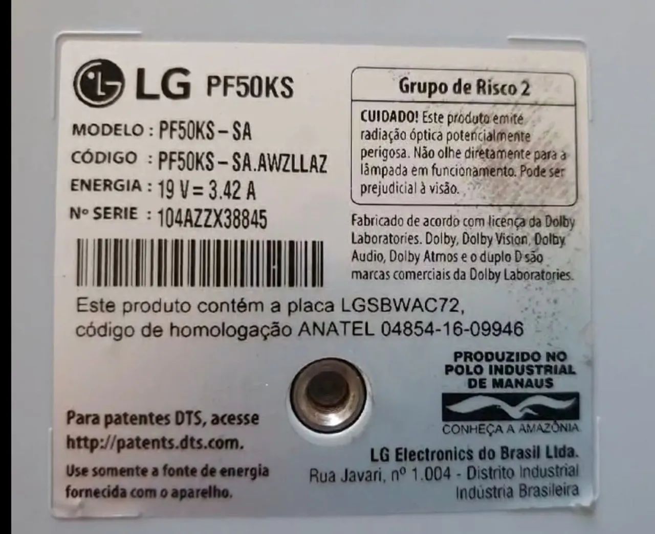 Projetor LG CineBeam TV - Foto 2