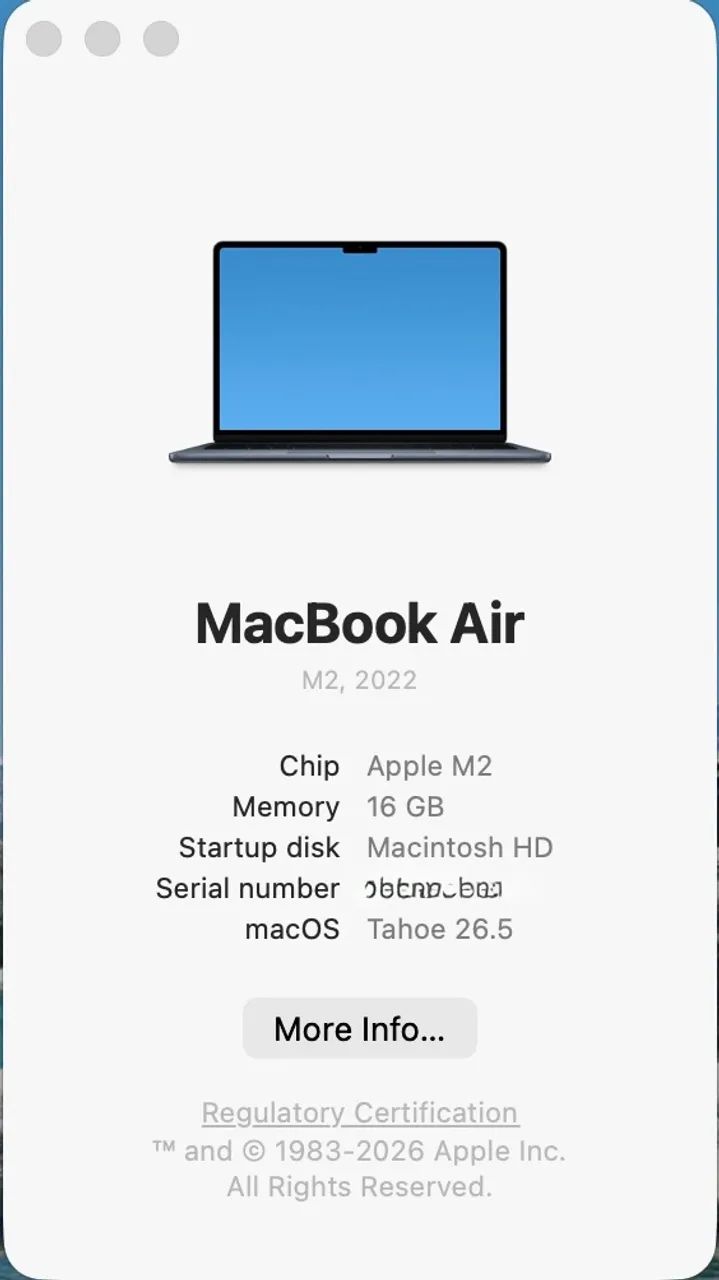 Macbook Air M2 -16GB RAM / 512MB SSD - Foto 4