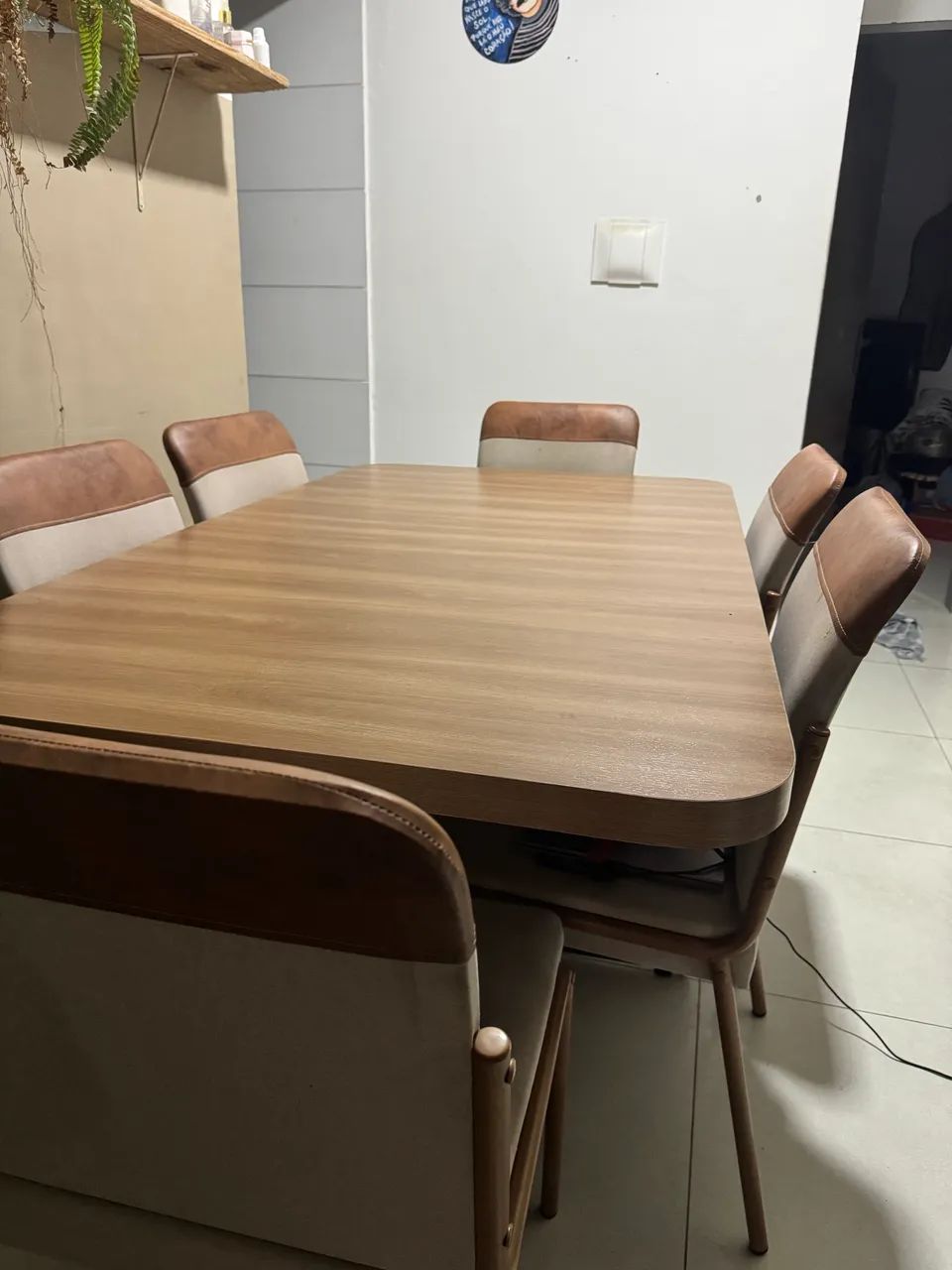Mesa 6 cadeiras 