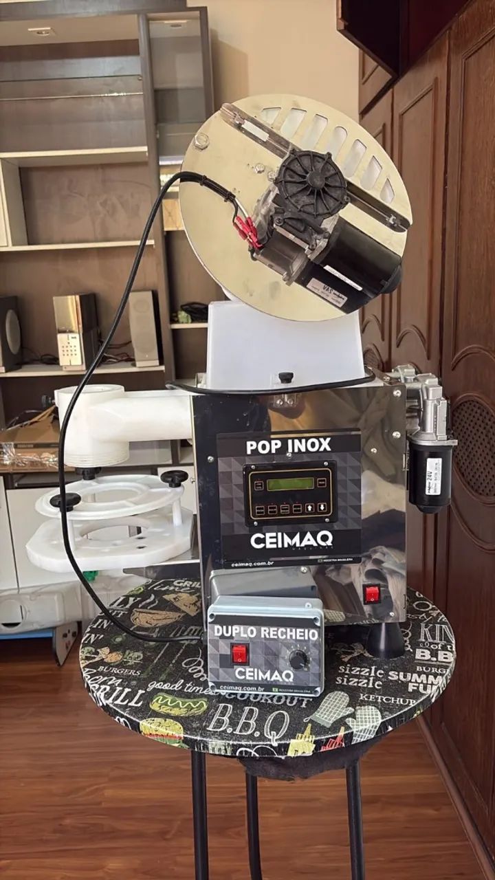 Máquina de Salgados Ceimaq Pop Inox com Duplo Recheio e Cozedor - Foto 5