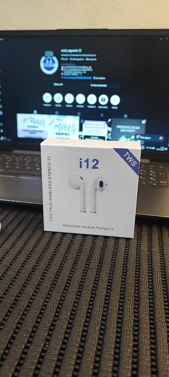Fone bluetooth Impods I12 TWS  - Foto 3