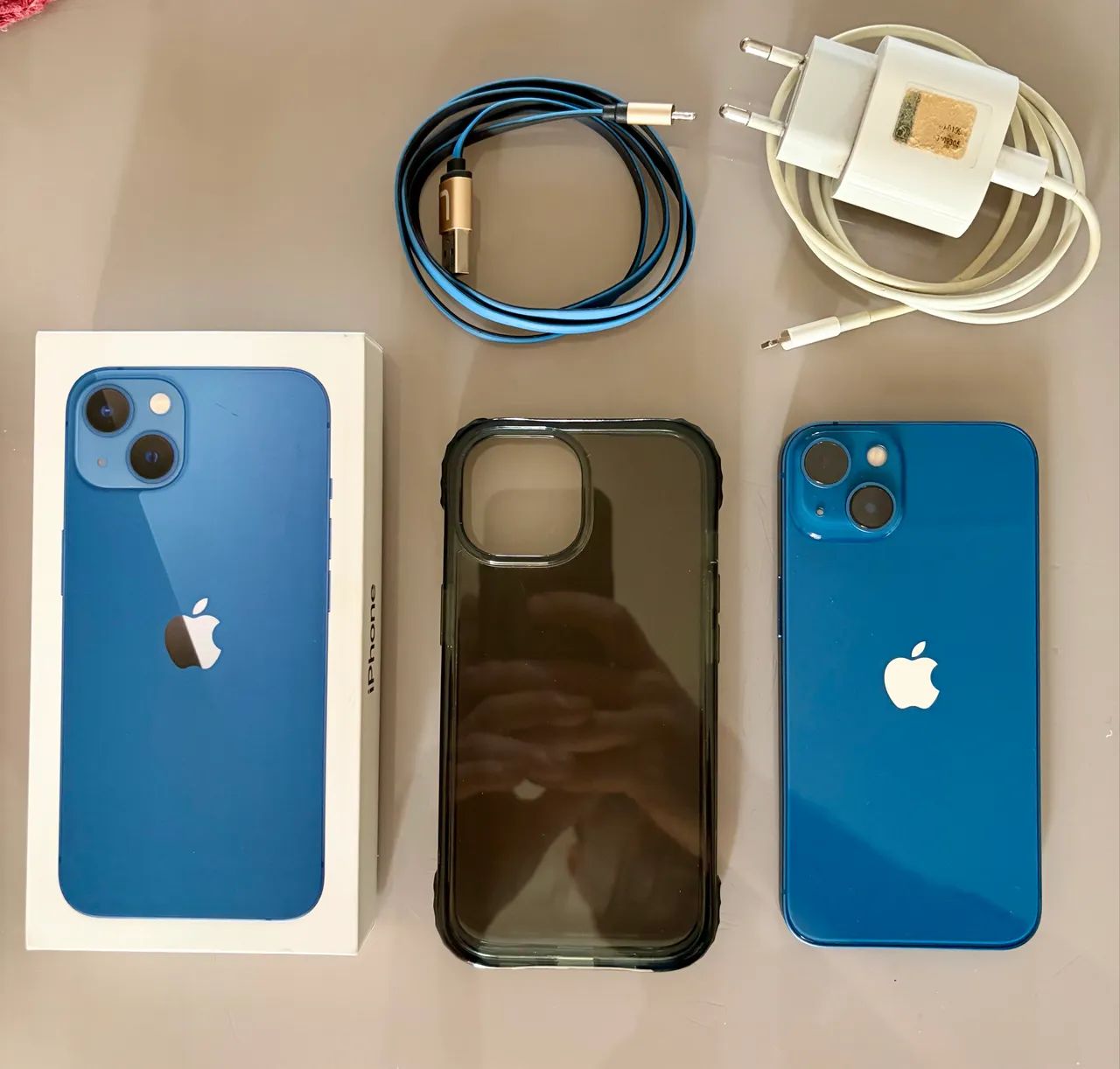 IPhone 13 128GB - Impecável + Acessórios Gshield!
