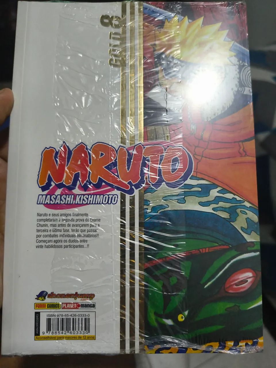Naruto - Mangá - Gold - volume 8 - Foto 2