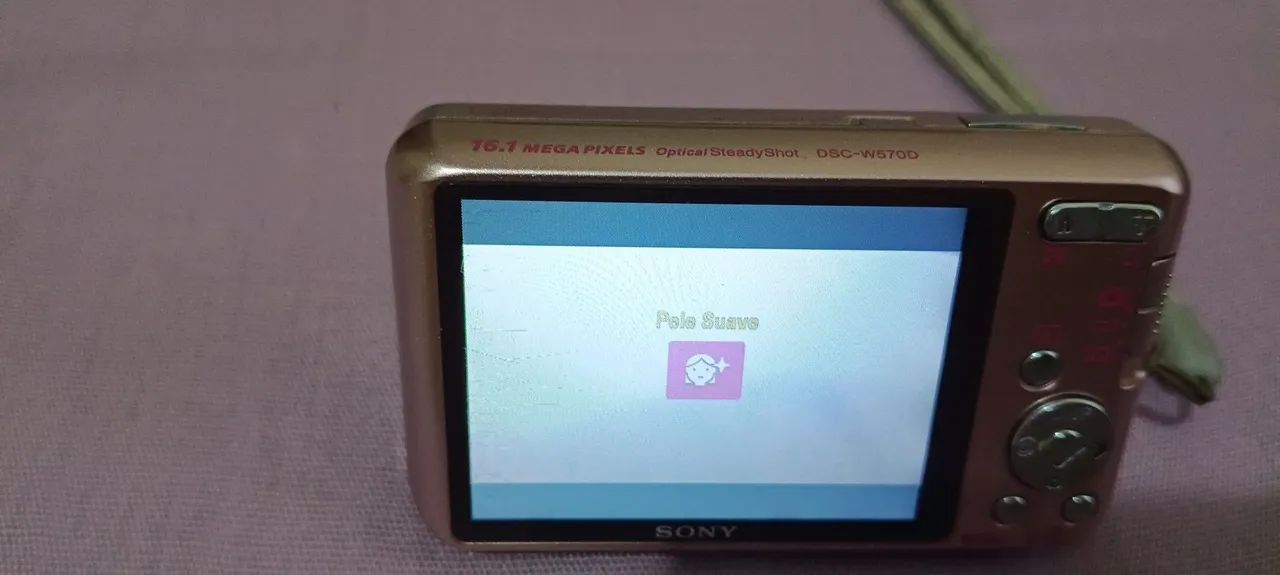 Câmera Sony Rosa Brilhos FotosFilma  - Foto 3