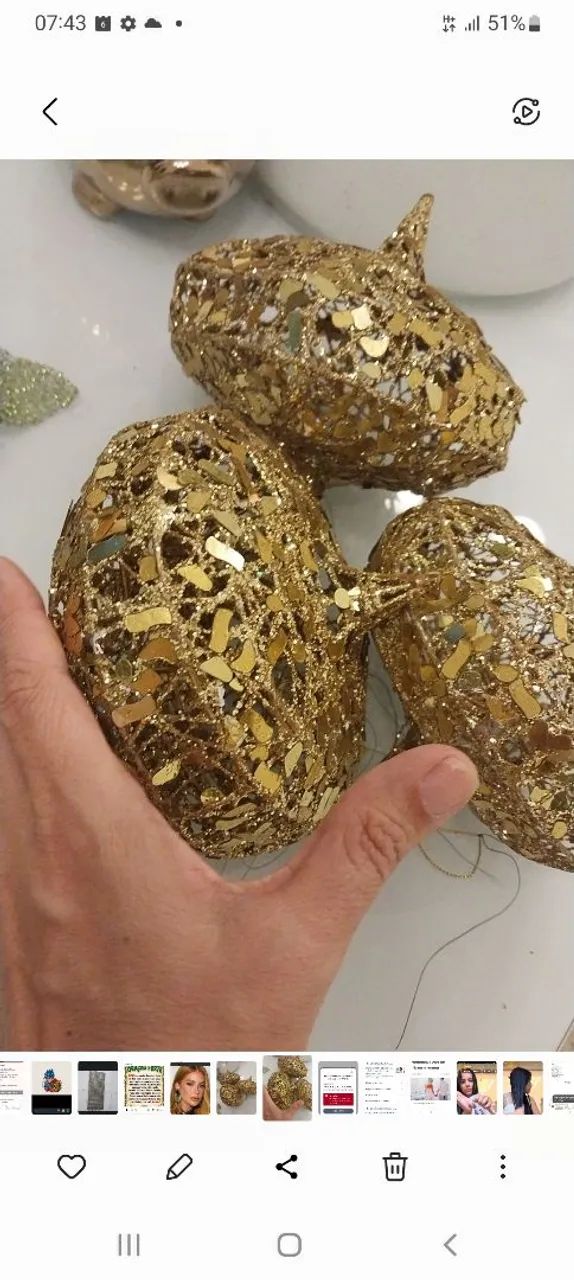 Pinhas de Natal para pendurar