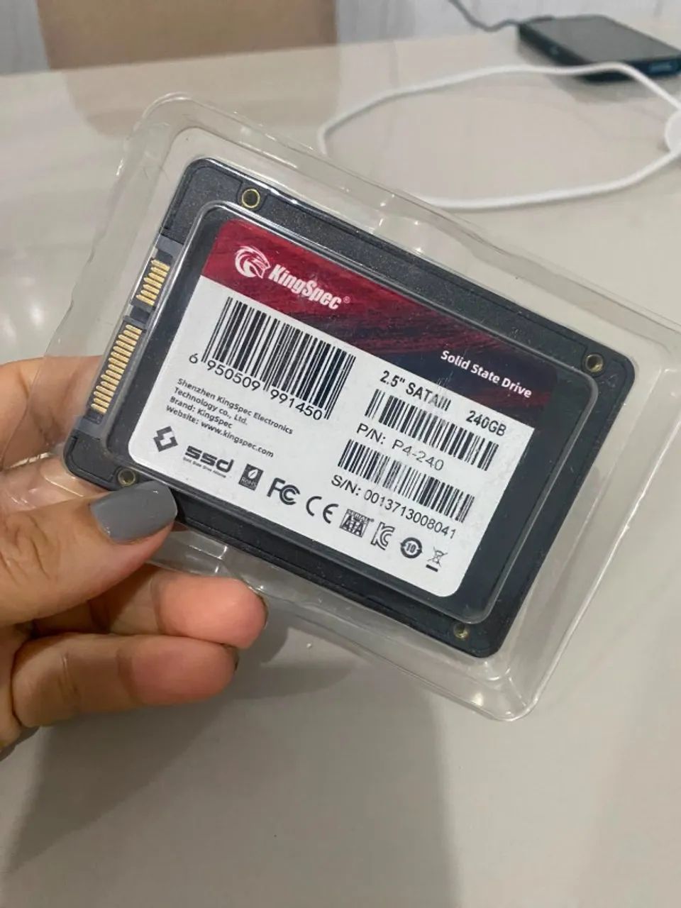  SSD interno KingSpec de 240GB - Foto 2