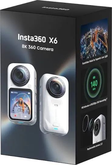 CÂMERA INSTA 360 X6 STANDART - Foto 2
