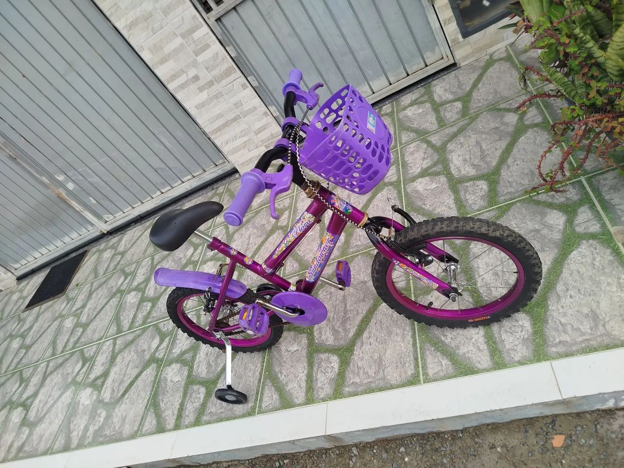 Bicicleta aro 26 lilás 