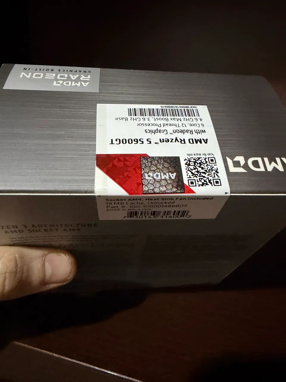Processador RYZEN 5 5600Gt Lacrado na Caixa  - Foto 5