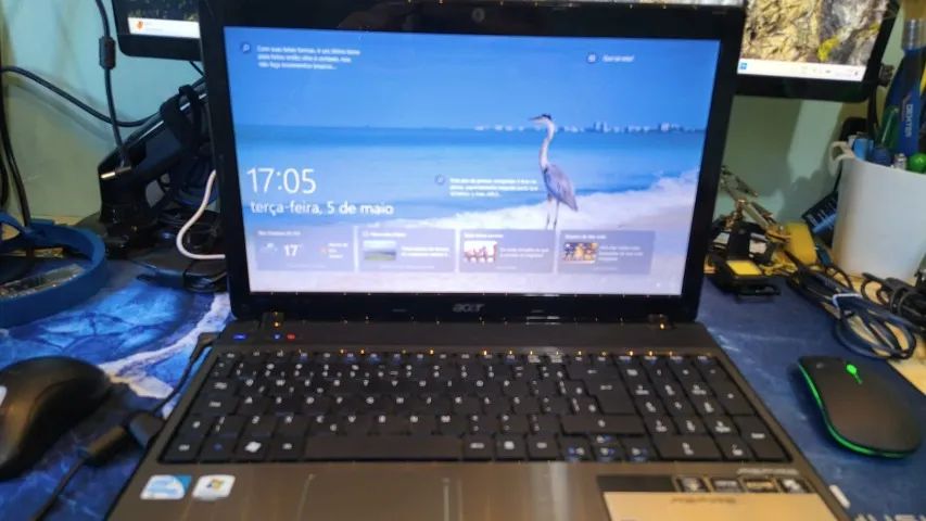 Notebook Acer Aspire 5741Z / i5 1ª Geração / SSD 1TB / Bem conservado - Foto 2