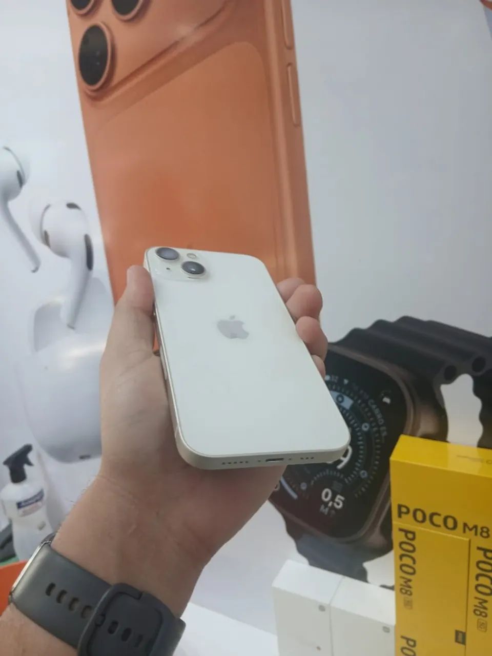 IPHONE 13 128GB 98% - BRANCO - Foto 2