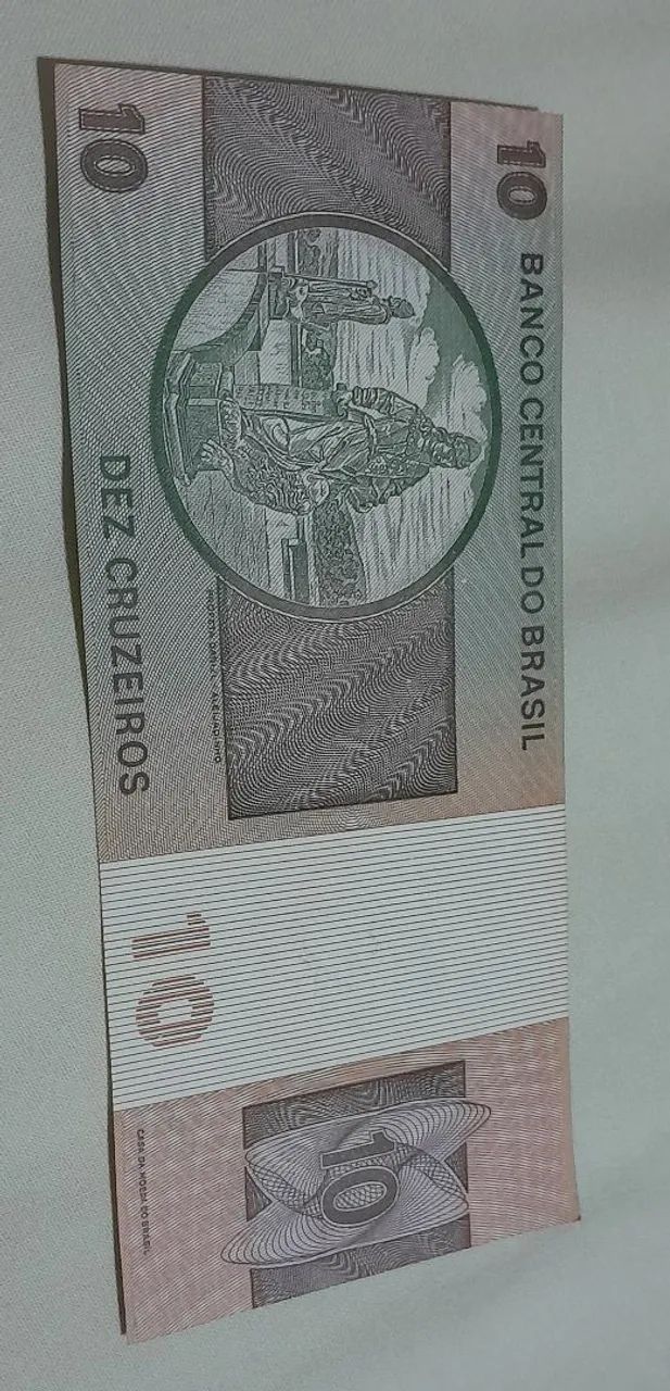 Nota de dez cruzeiros NOVA - Foto 2