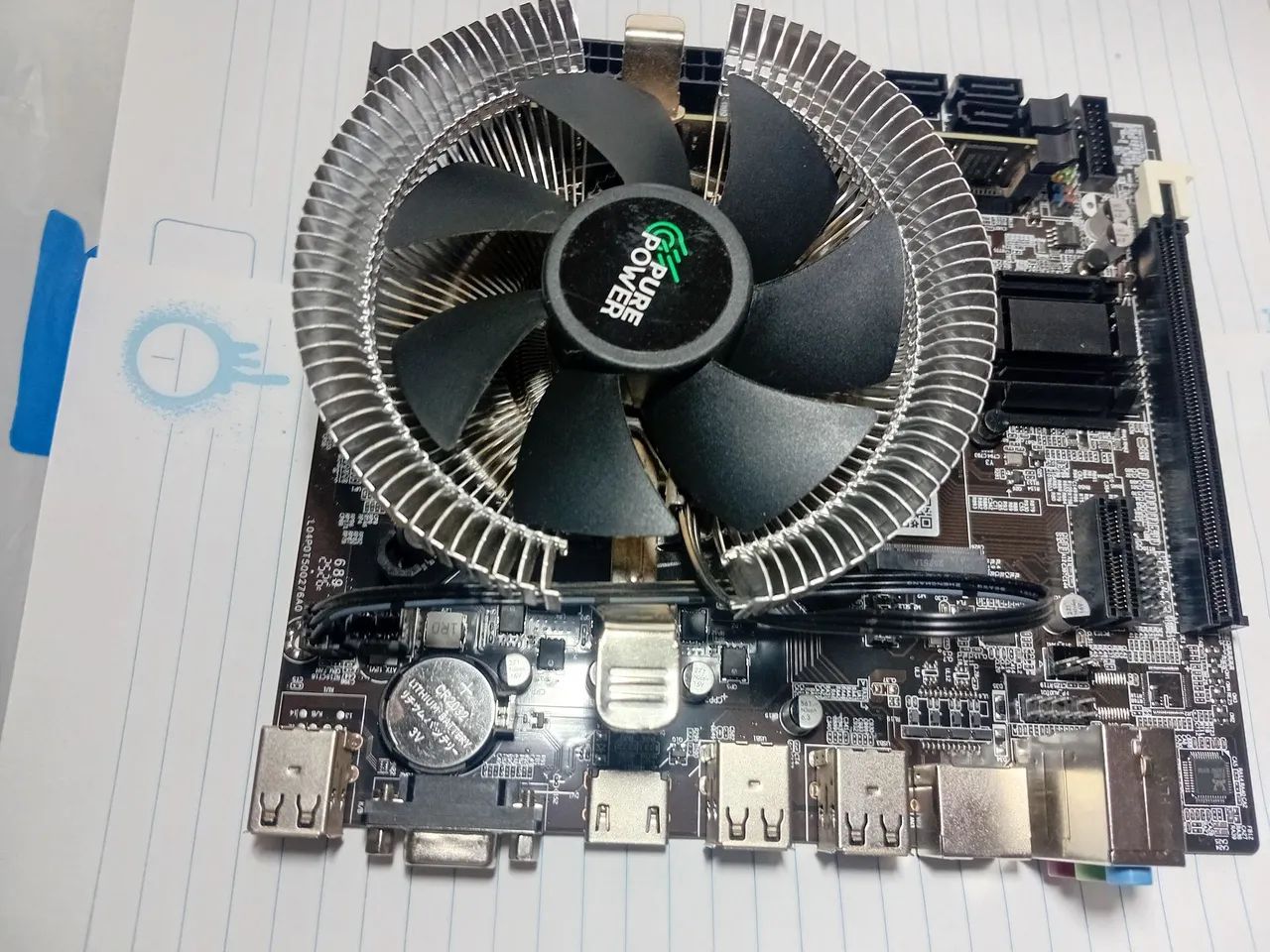 PLACA MÃE DDR3 MAIS PROCESSADOR I3 3220  - Foto 3
