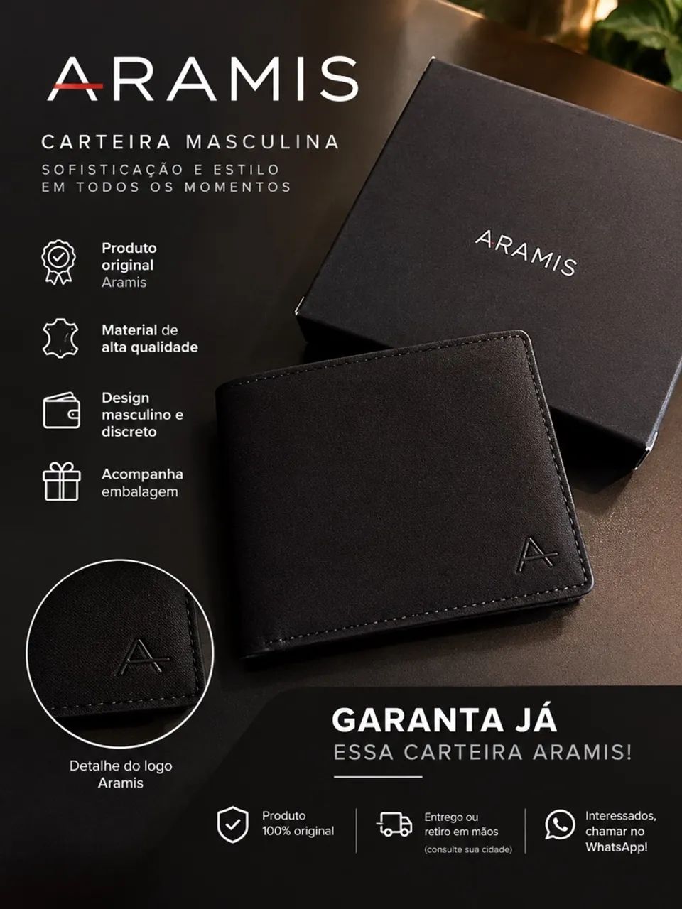 CARTEIRA ARAMIS ORIGINAL