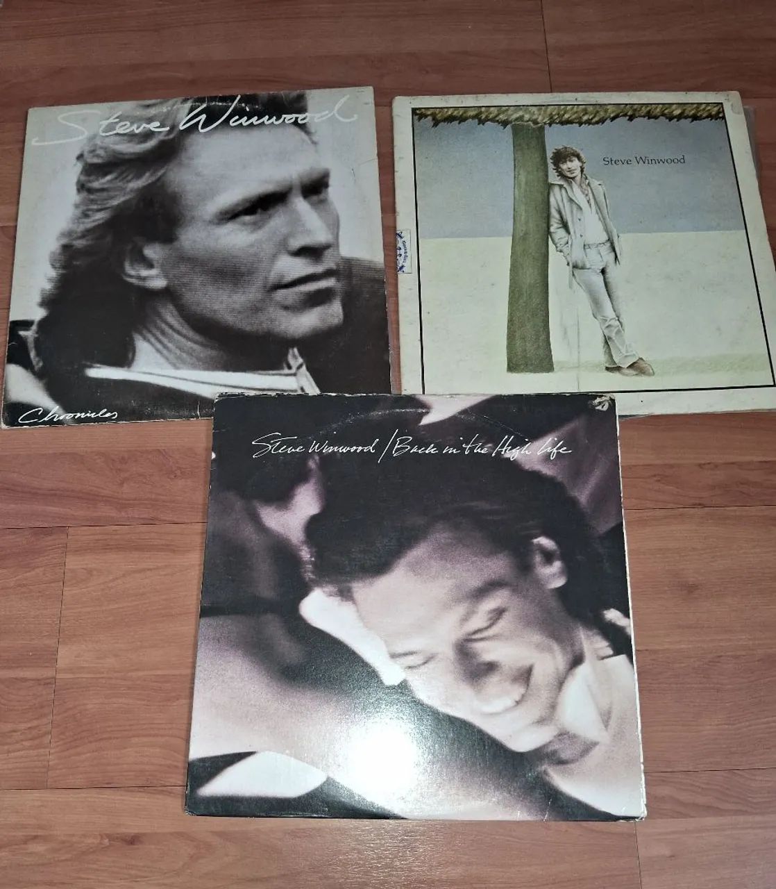 Lote com 3 lps stevie winwood 