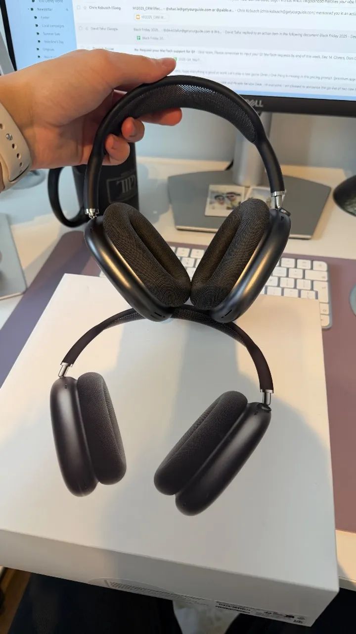 AirPods Max Lightning スペースブラック Apple AirPods Max Lightning - Fones de Ouvido - Centro, Sapucaia