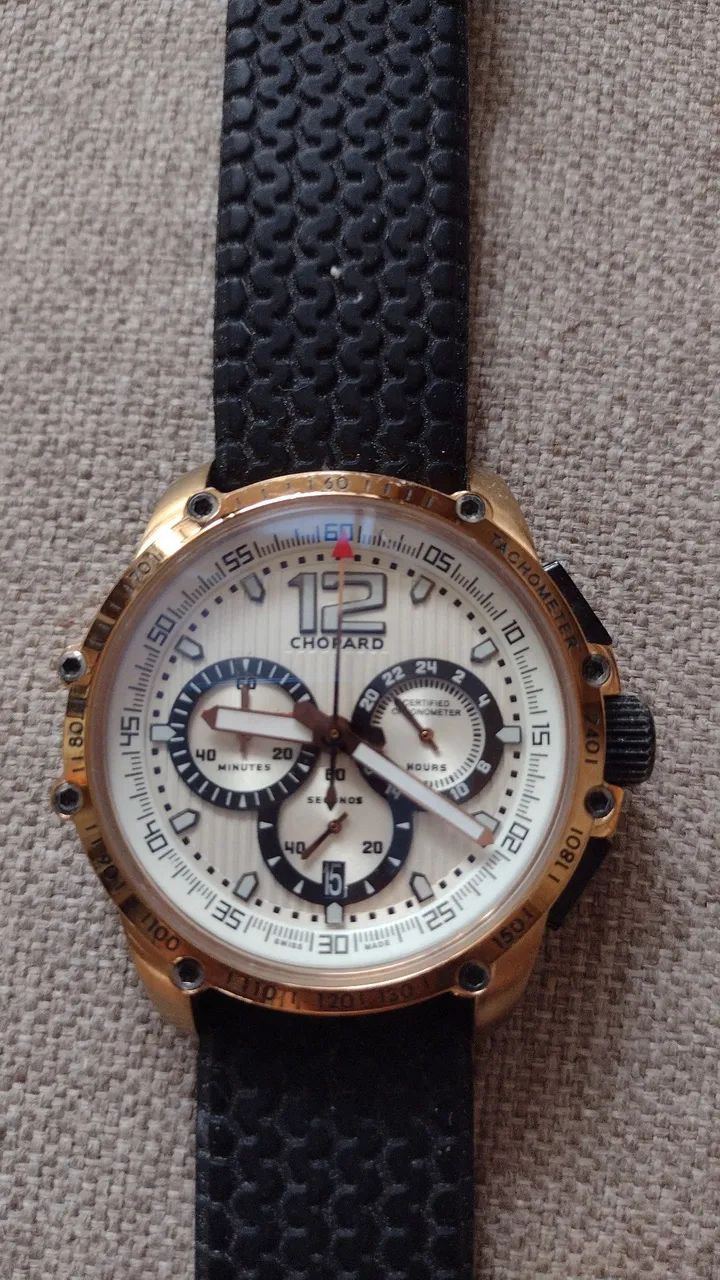 RELÓGIO CHOPARD- CHRONOGRAPH ( SEMINOVO  )