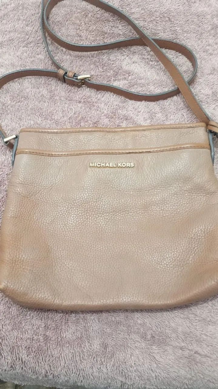 Bolsa de ombro Michael Kors caramelo - Foto 2