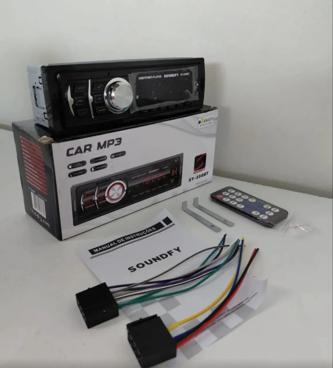 Som Automotivo com Bluetooth