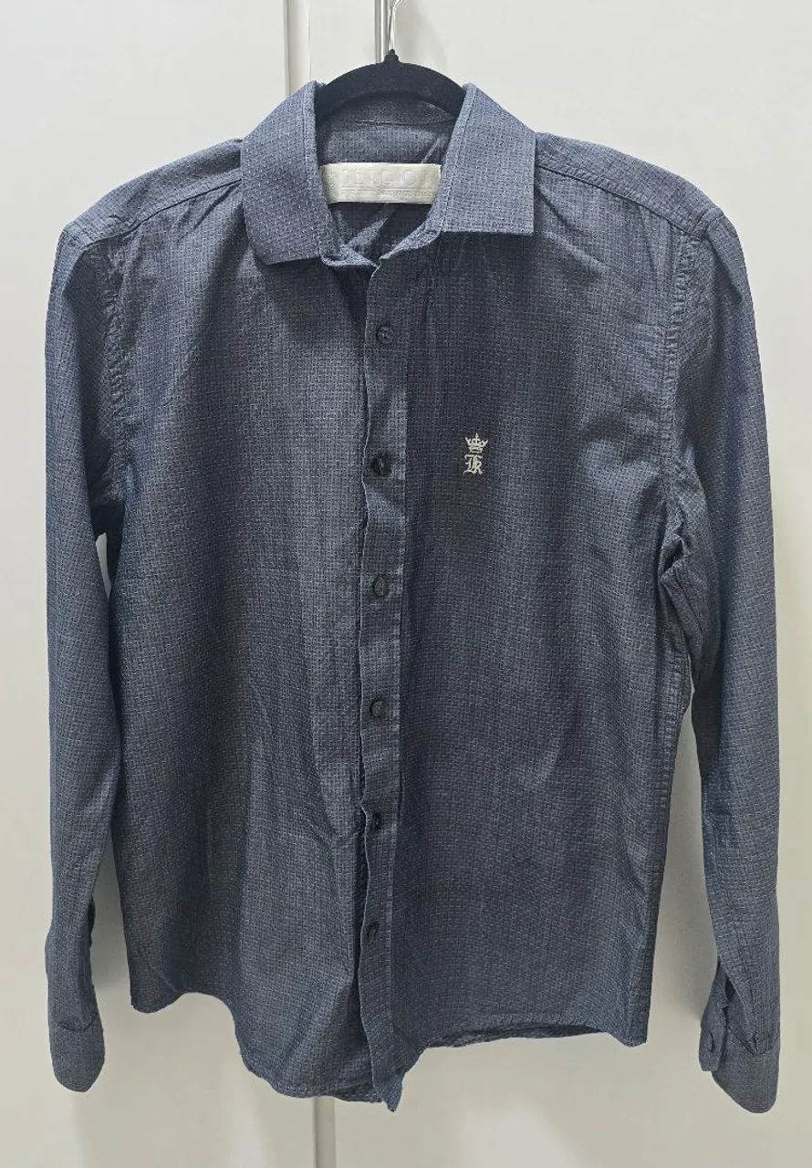 Camisa Sérgio k cinza M 