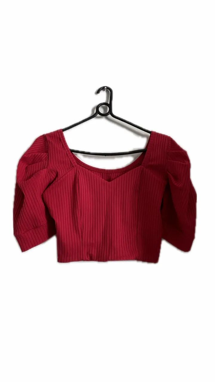 Cropped rosa