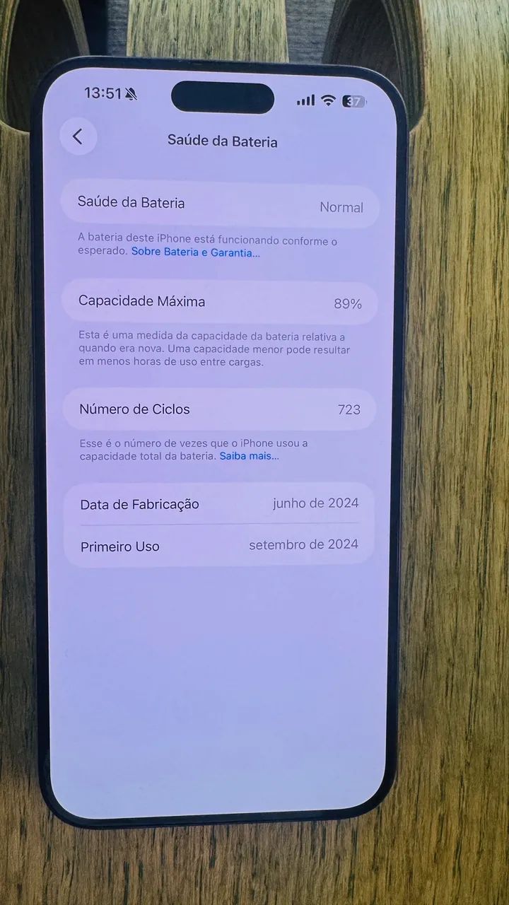 iPhone 15 Pro Max 512gb 89% bateria - Celulares e Smartphones