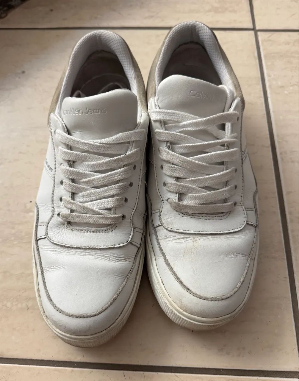Tênis Calvin Klein couro 39 - Foto 2